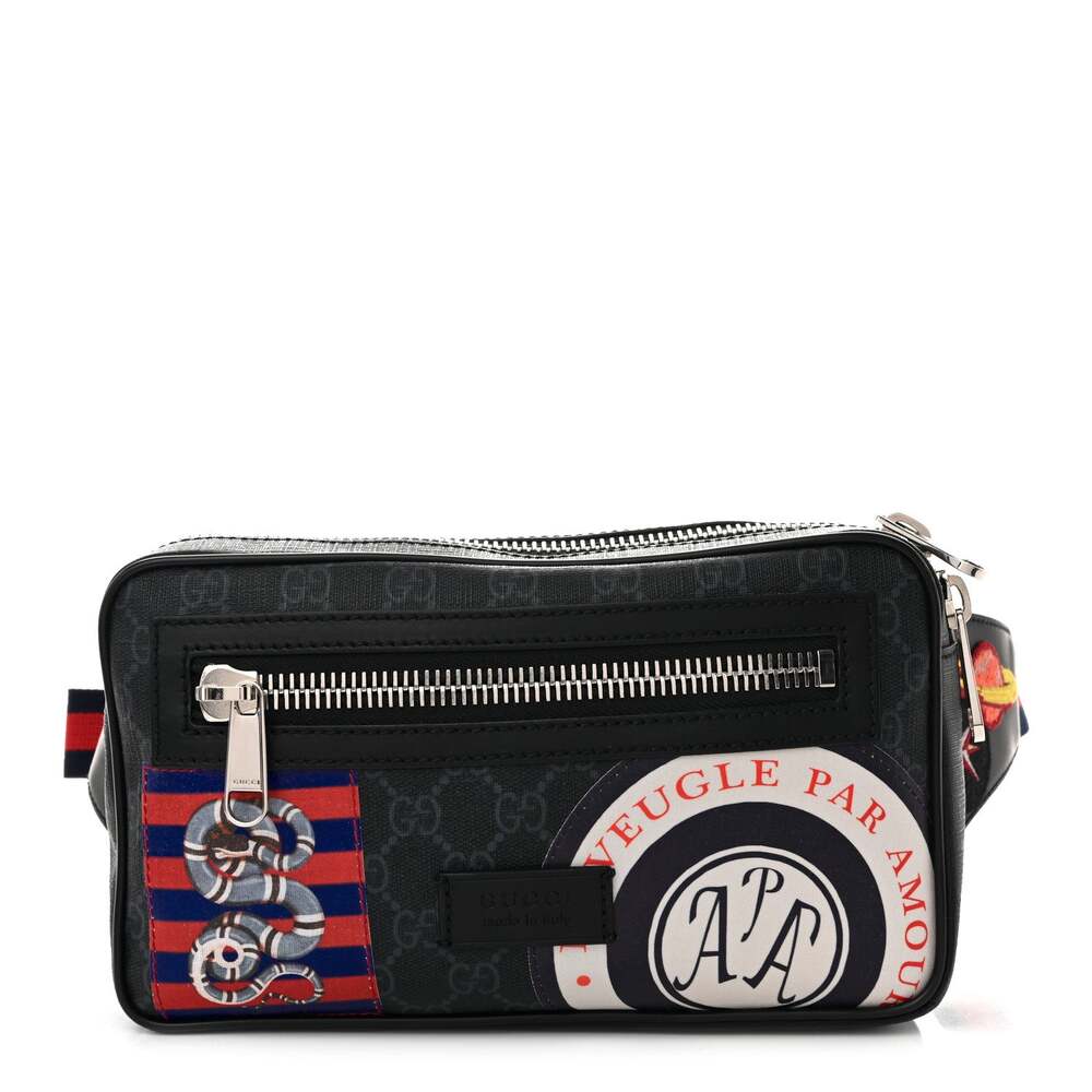 Gucci Gg Supreme Night Courrier Belt #257021G69B